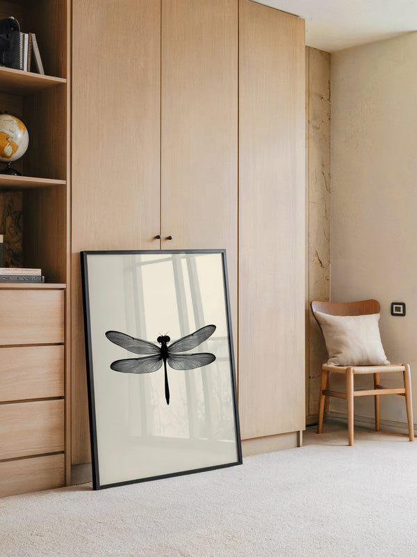 Libelle Minimalistisch Grafik