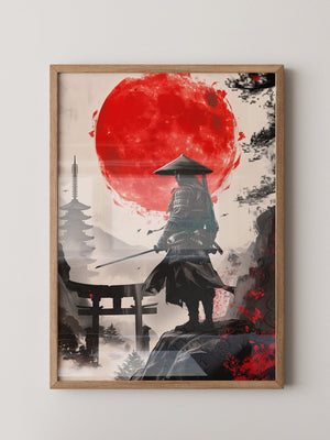 Samurai Roter Mond