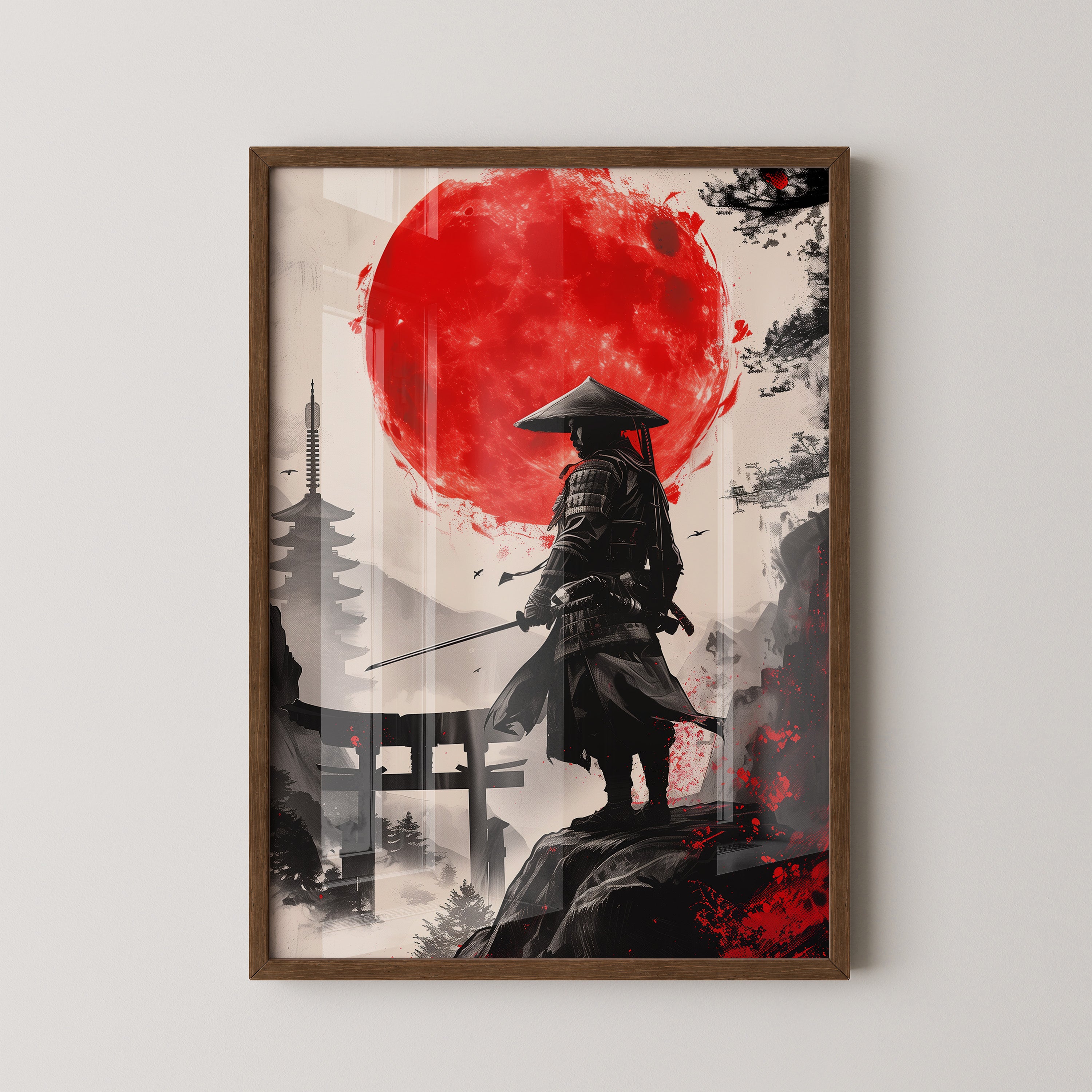 Samurai Roter Mond