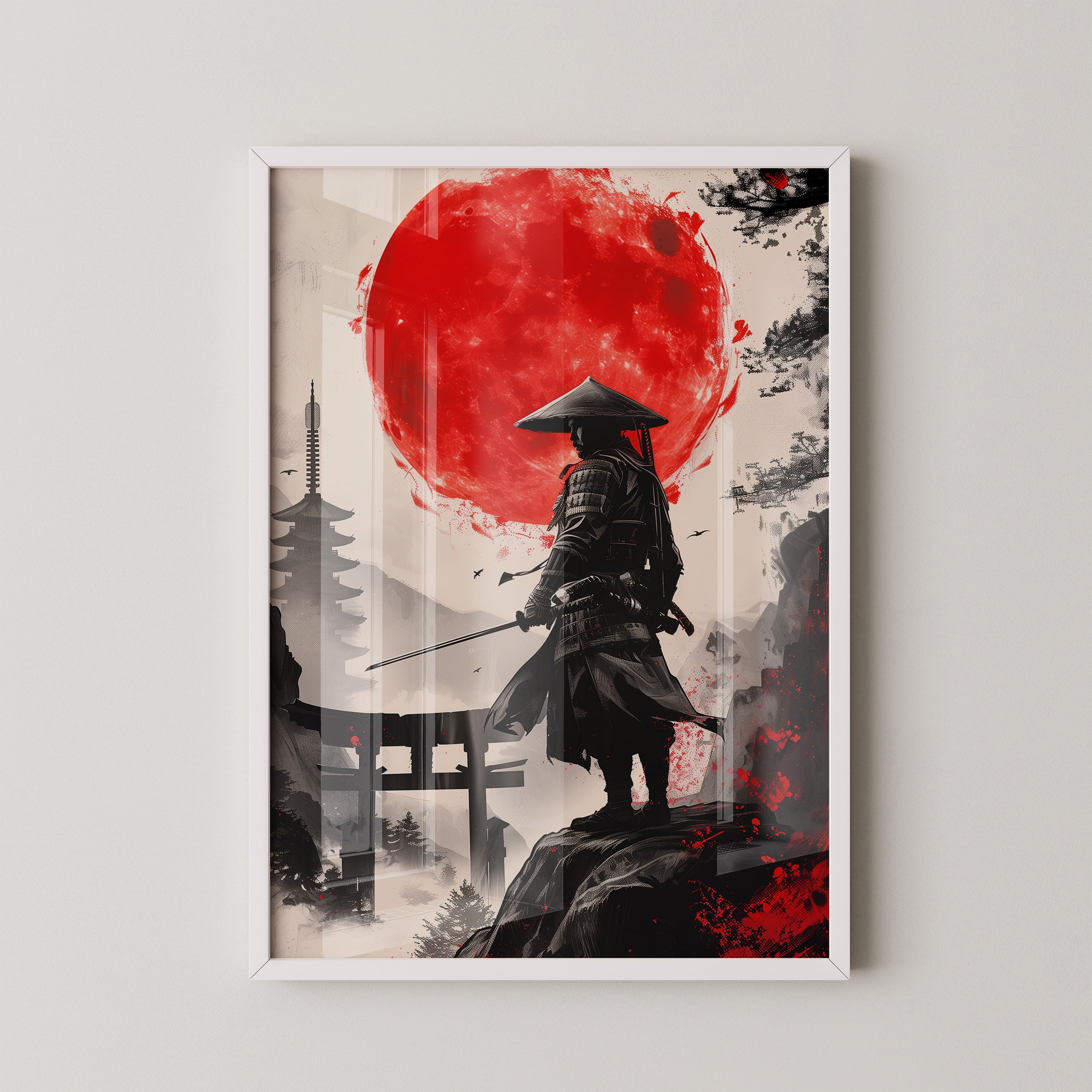 Samurai Roter Mond