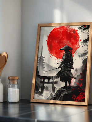 Samurai Roter Mond