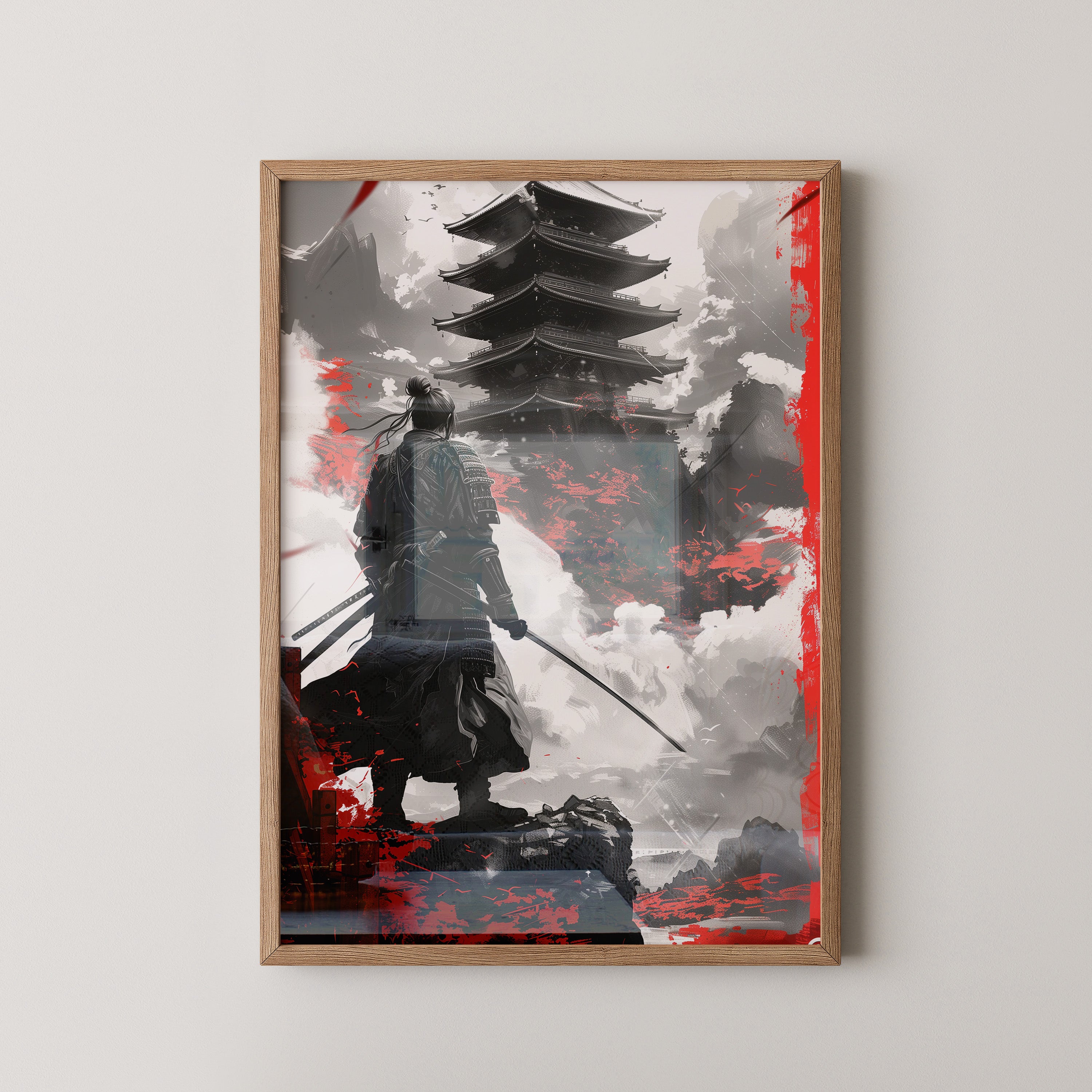 Samurai Pagode Rot S/W