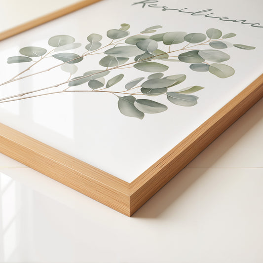 Eukalyptuszweige Aquarell