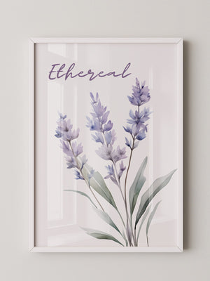 Lavendel Aquarell Pastell