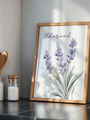 Lavendel Aquarell Pastell