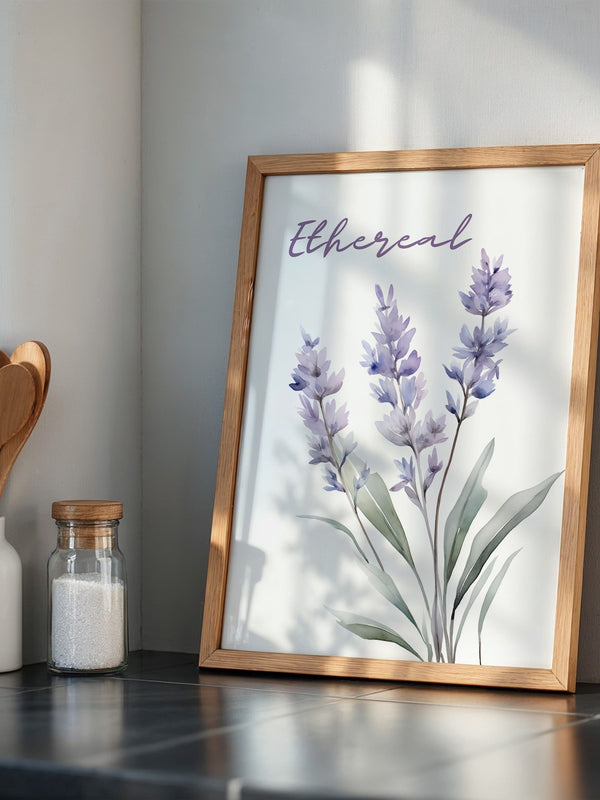 Lavendel Aquarell Pastell