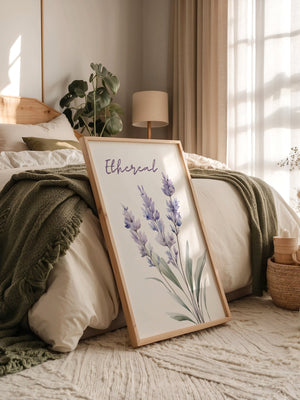 Lavendel Aquarell Pastell