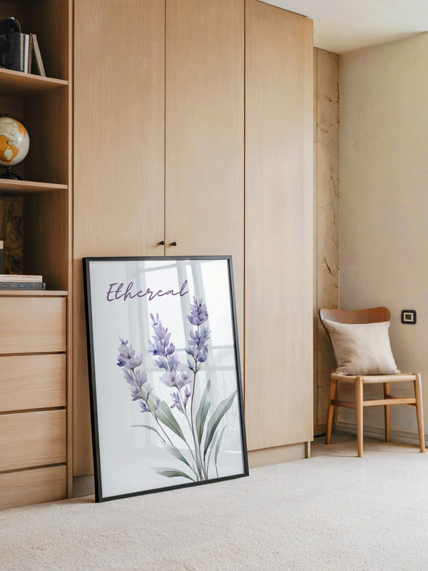 Lavendel Aquarell Pastell