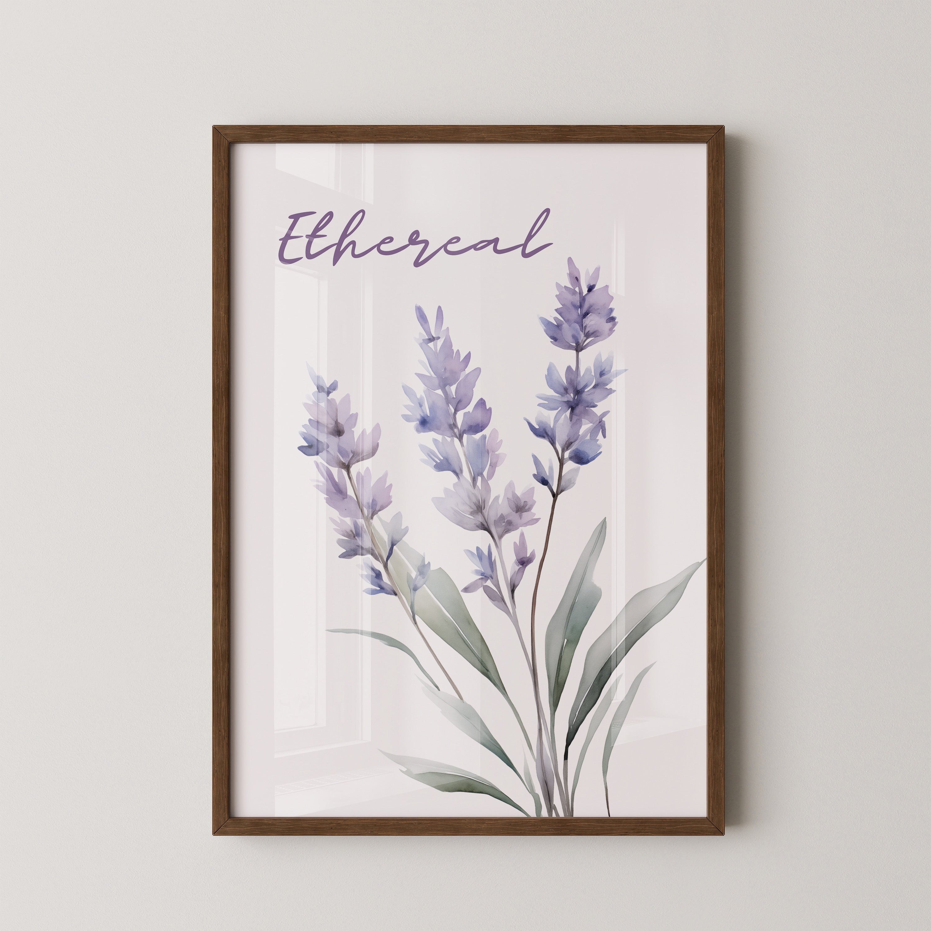 Lavendel Aquarell Pastell