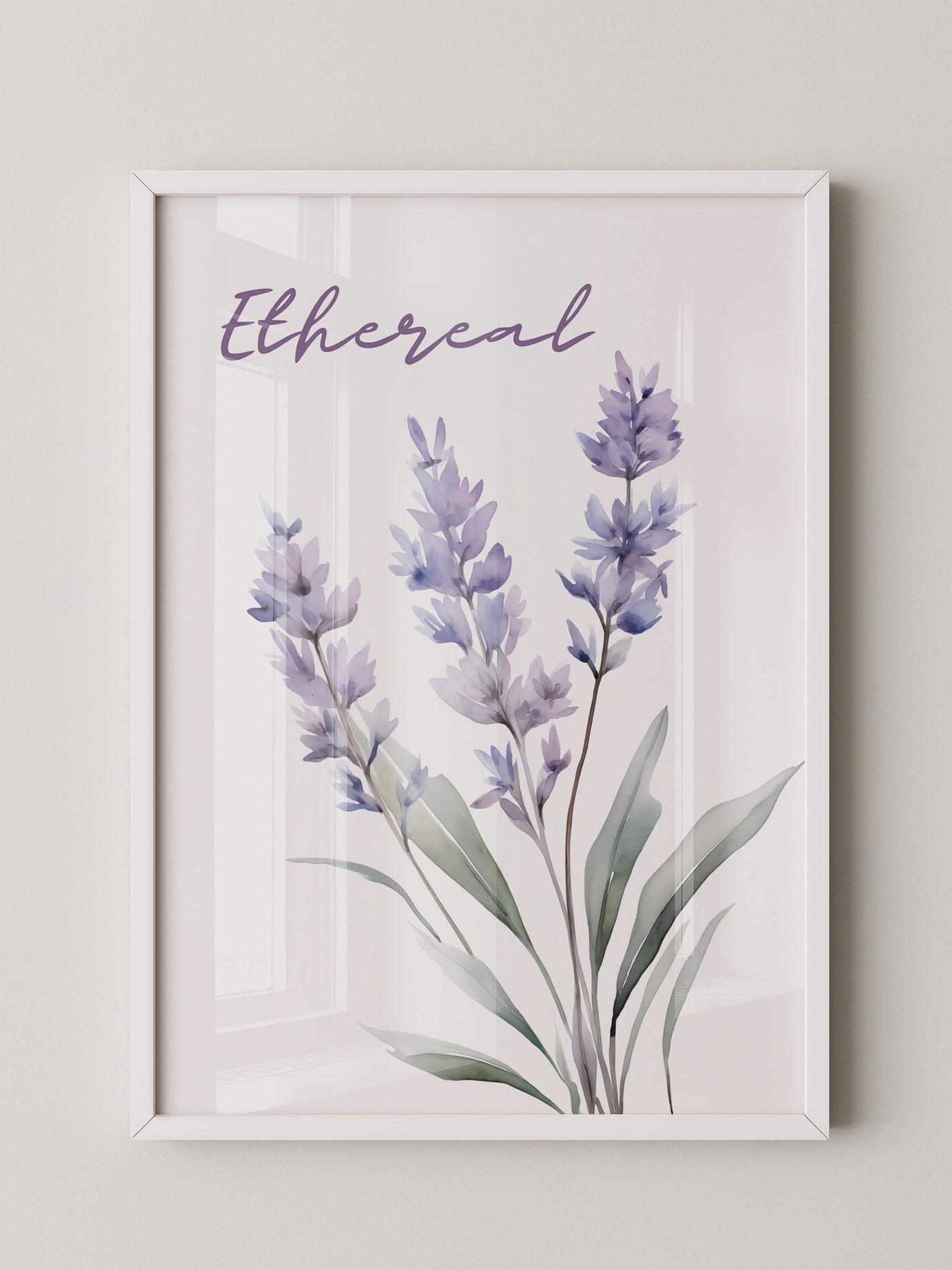 Lavendel Aquarell Pastell