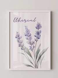 Lavendel Aquarell Pastell