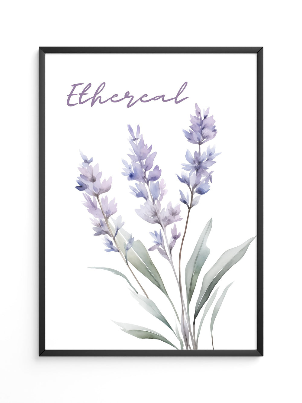 Lavendel Aquarell Pastell