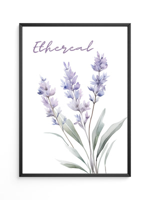 Lavendel Aquarell Pastell
