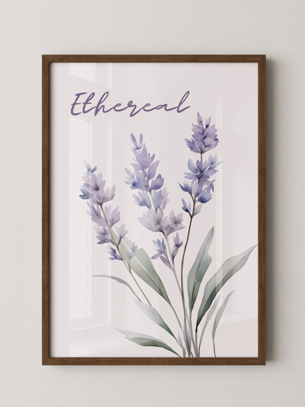Lavendel Aquarell Pastell
