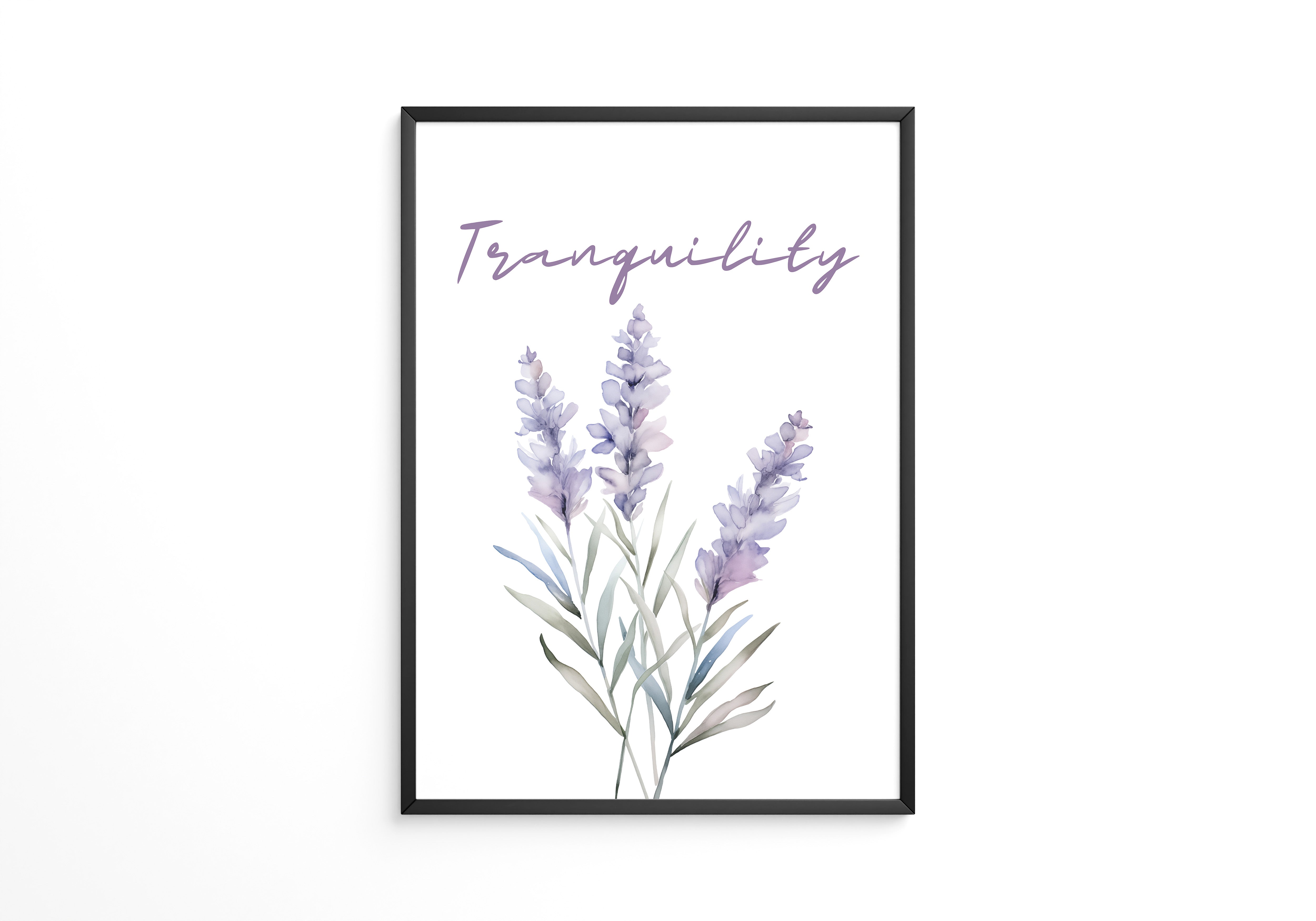 Lavendel Aquarell Pastell