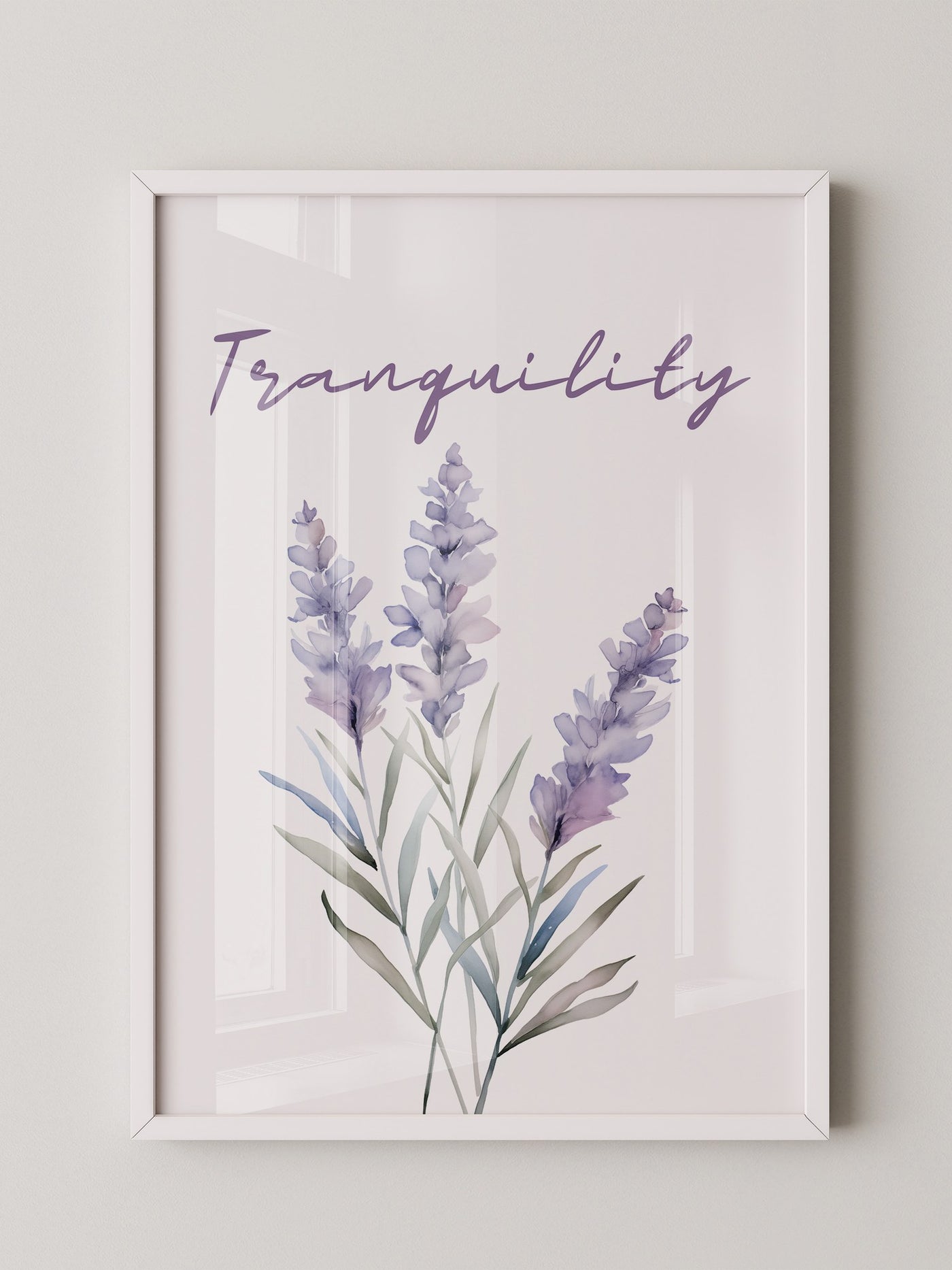 Lavendel Aquarell Pastell