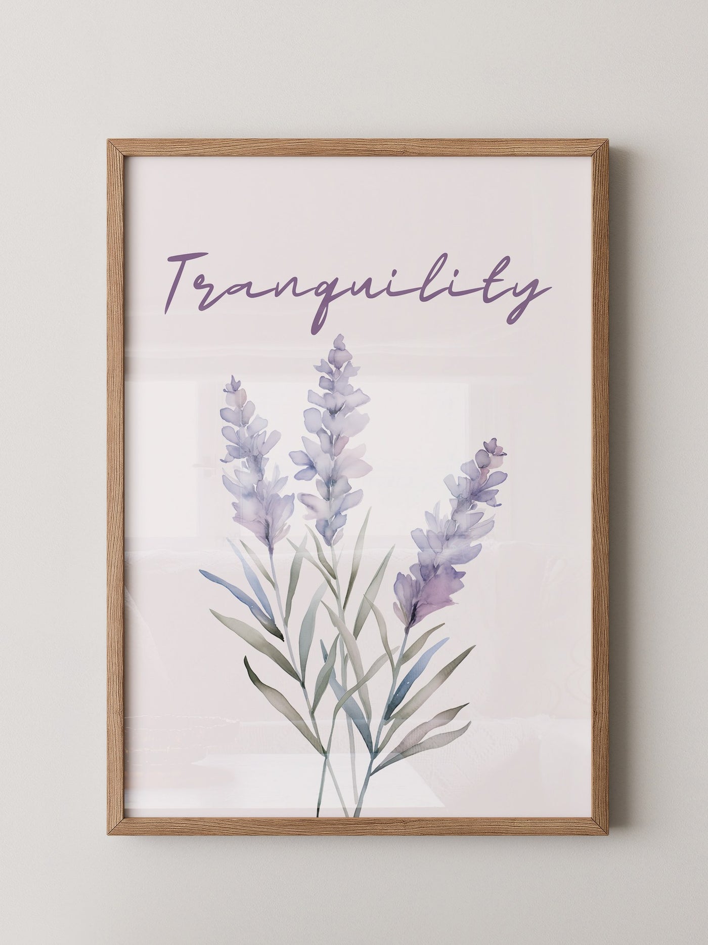 Lavendel Aquarell Pastell