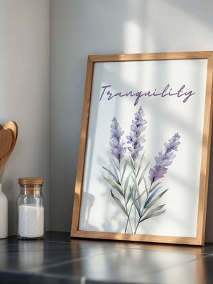 Lavendel Aquarell Pastell