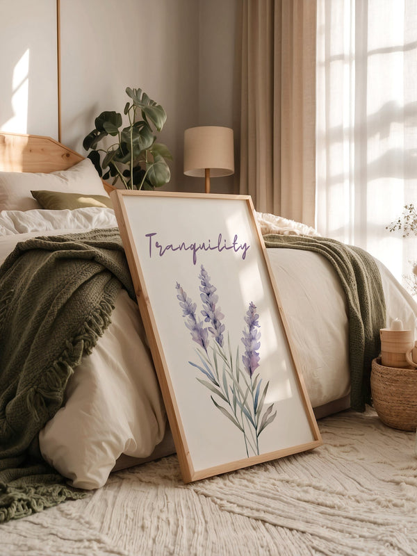 Lavendel Aquarell Pastell