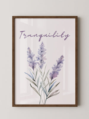 Lavendel Aquarell Pastell