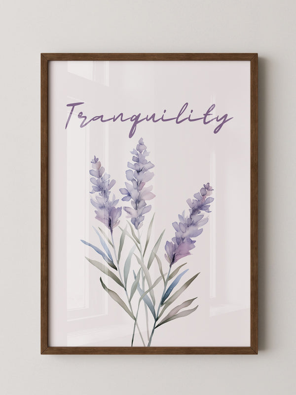 Lavendel Aquarell Pastell