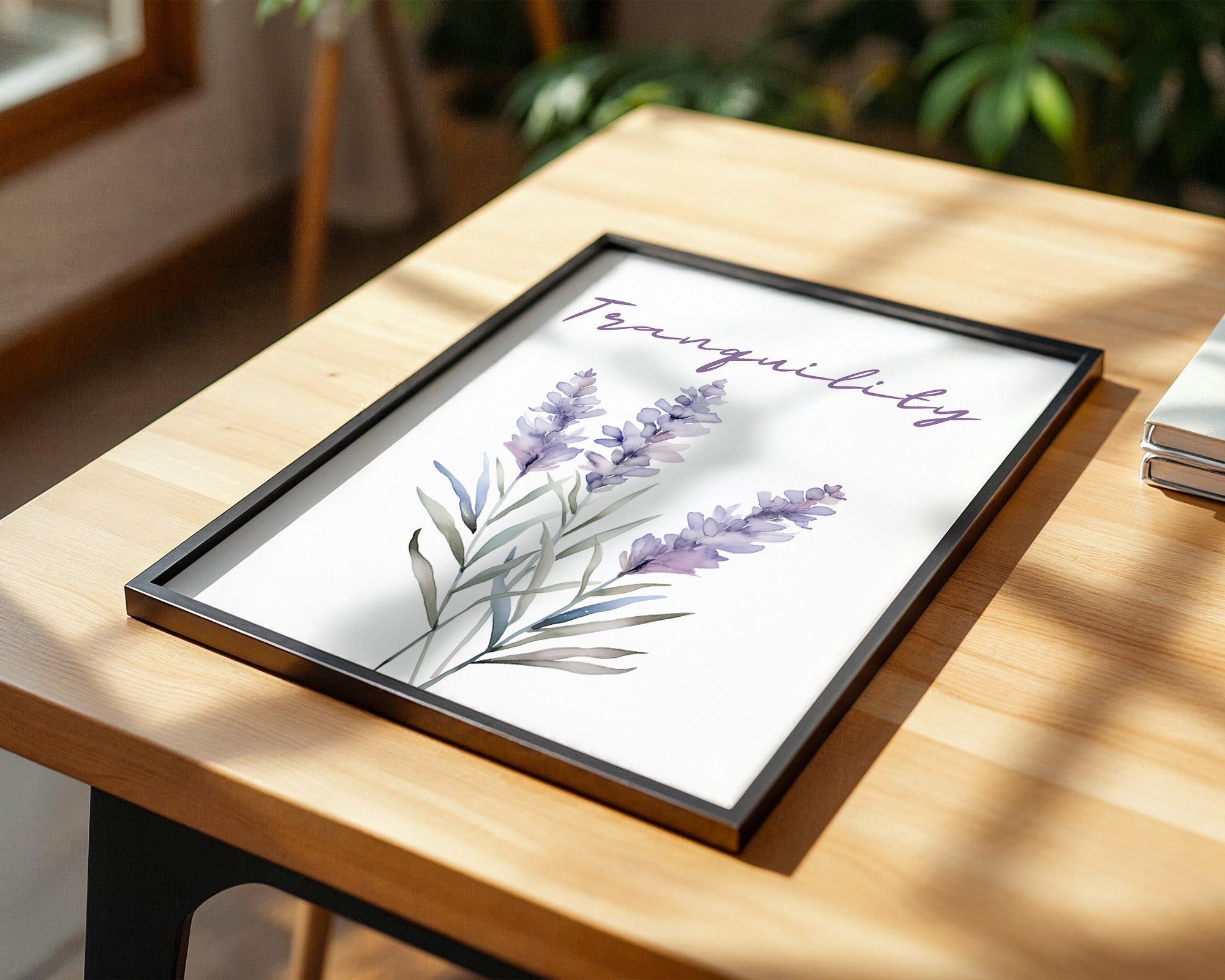 Lavendel Aquarell Pastell