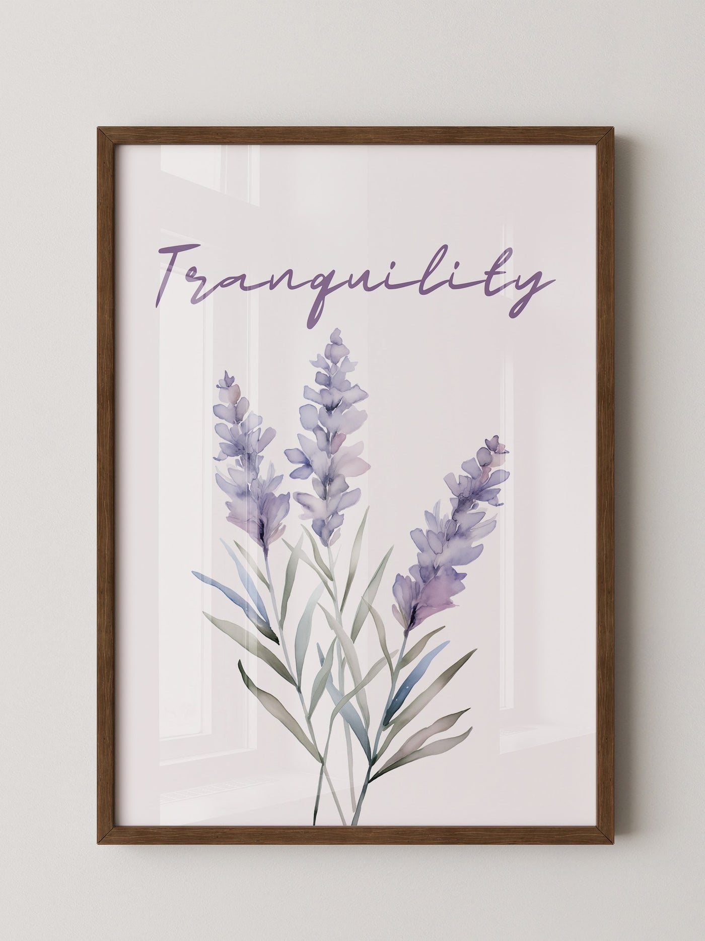 Lavendel Aquarell Pastell
