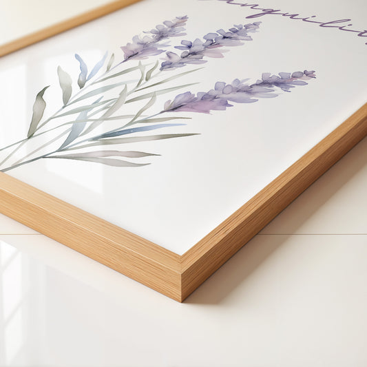 Lavendel Aquarell Pastell