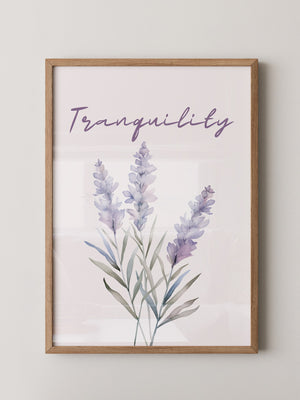 Lavendel Aquarell Pastell