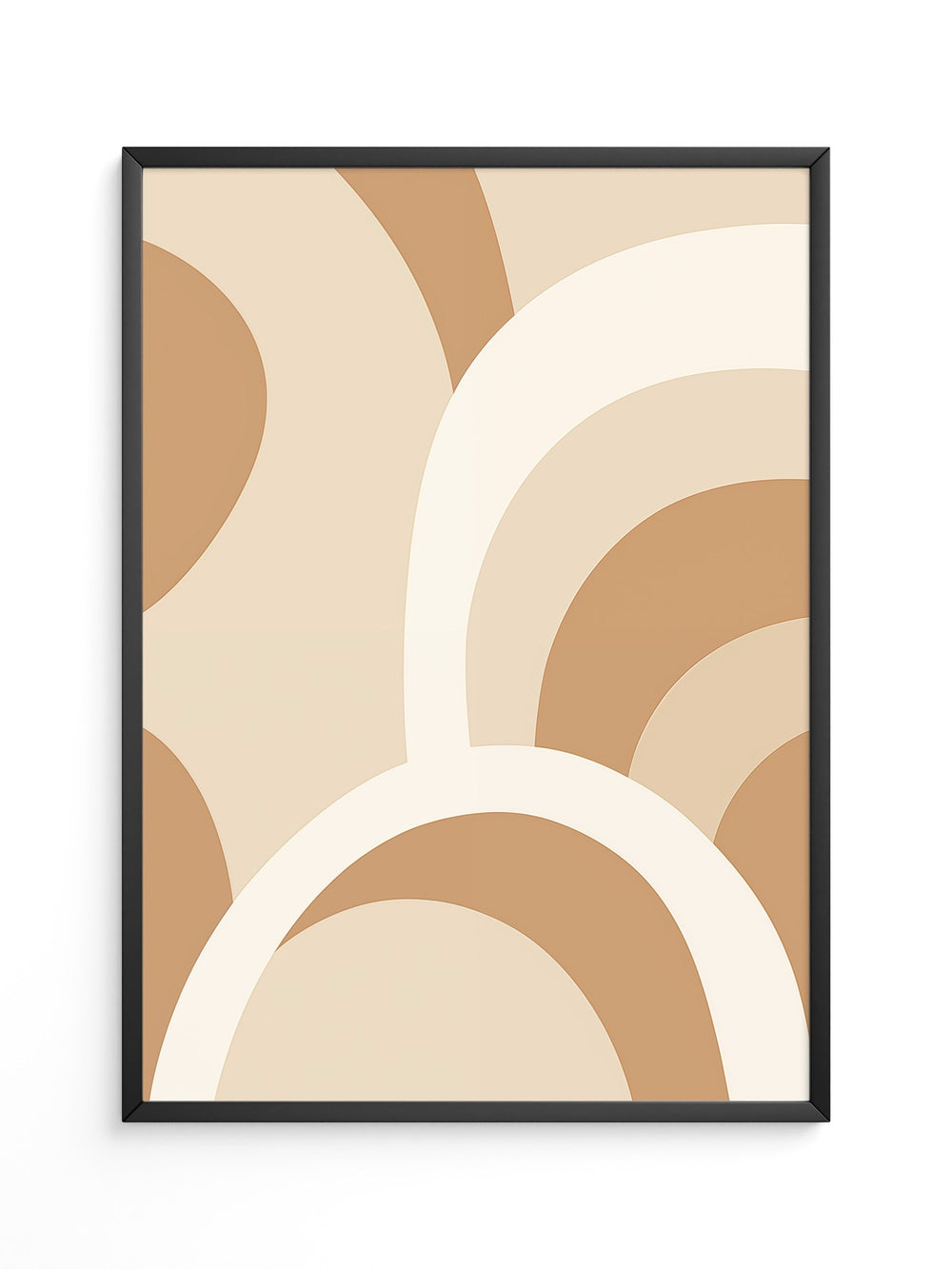 Abstrakte Bögen Erdfarben