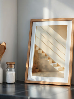 Treppe Minimalistisch Sonnenlicht