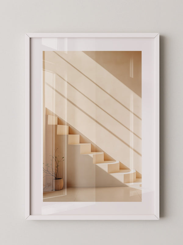 Treppe Minimalistisch Sonnenlicht