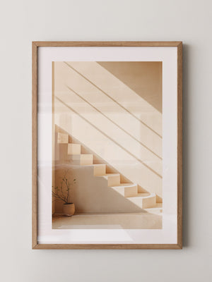 Treppe Minimalistisch Sonnenlicht