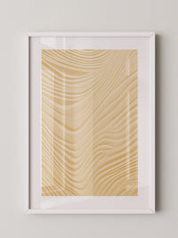 Wellenstruktur Beige