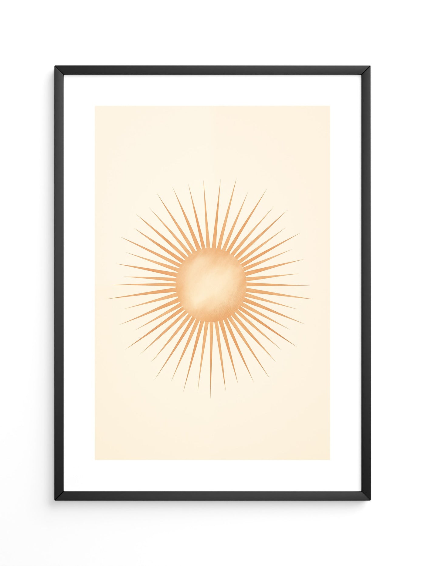 Sonnenstrahlen Vintage Retro