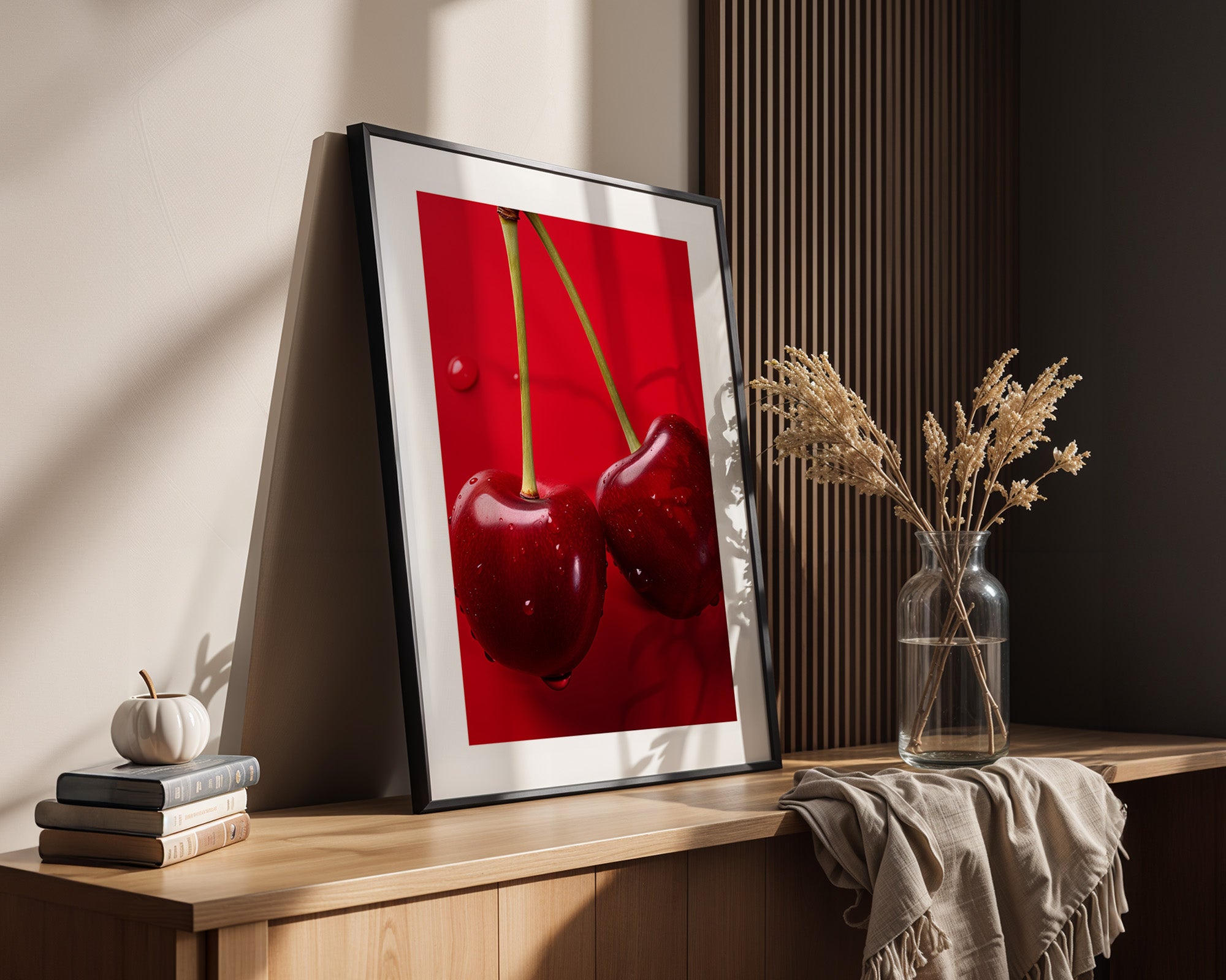 Kirschen Nahaufnahme Rot