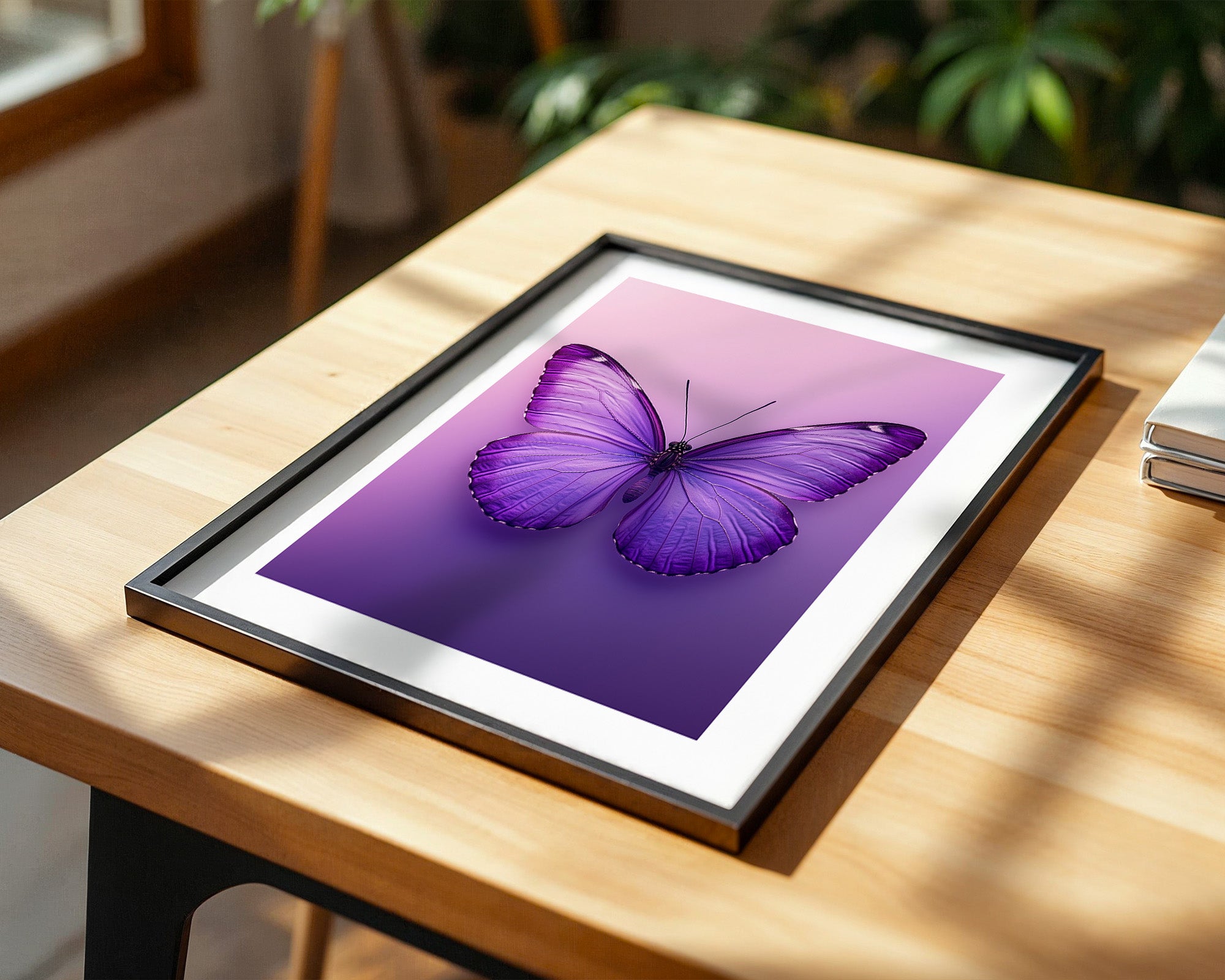 Schmetterling Lila Symmetrie