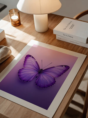 Schmetterling Lila Symmetrie
