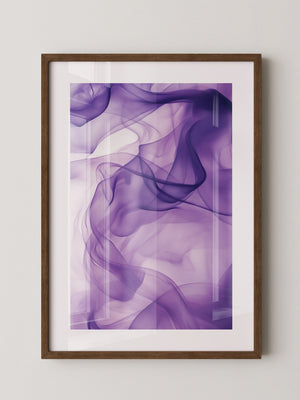 Lila Seide fließend