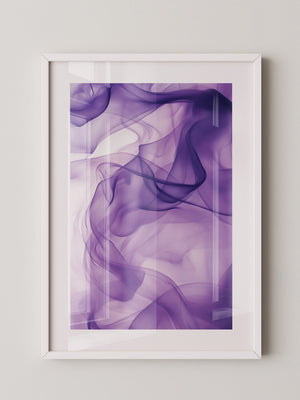 Lila Seide fließend