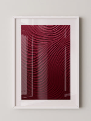 Rote Wellen Textur