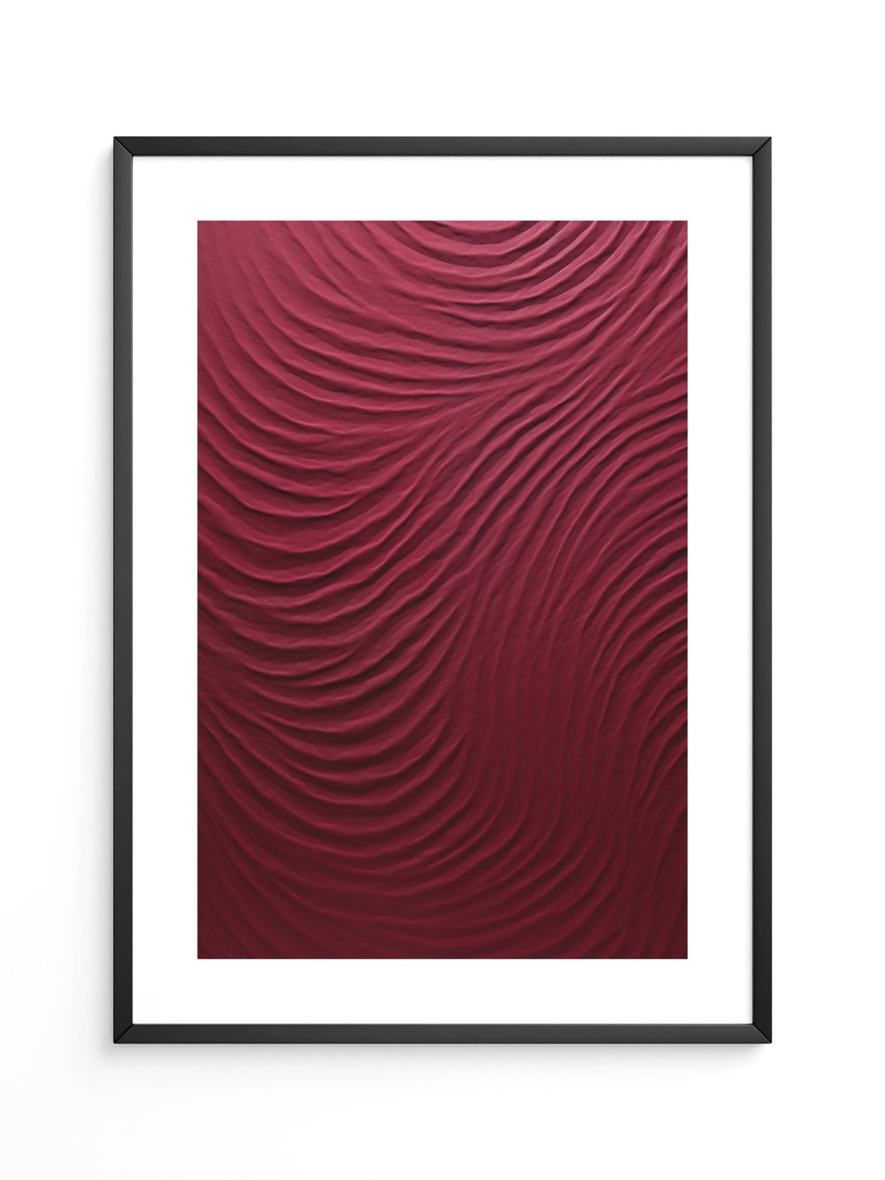 Rote Wellen Textur