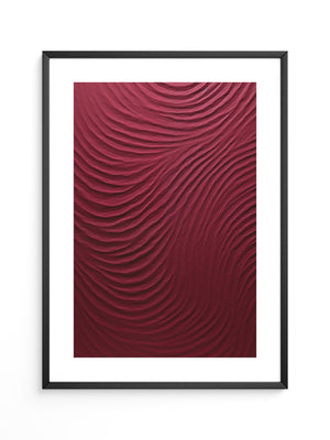 Rote Wellen Textur