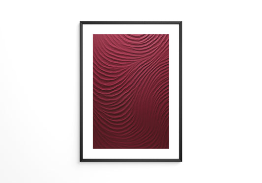 Rote Wellen Textur