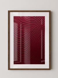 Rote Wellen Textur