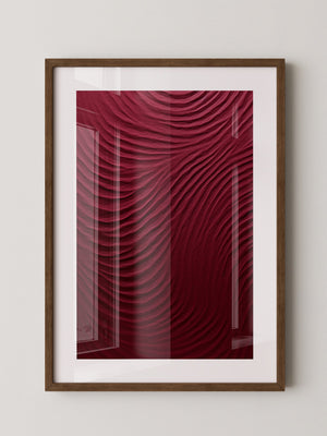 Rote Wellen Textur