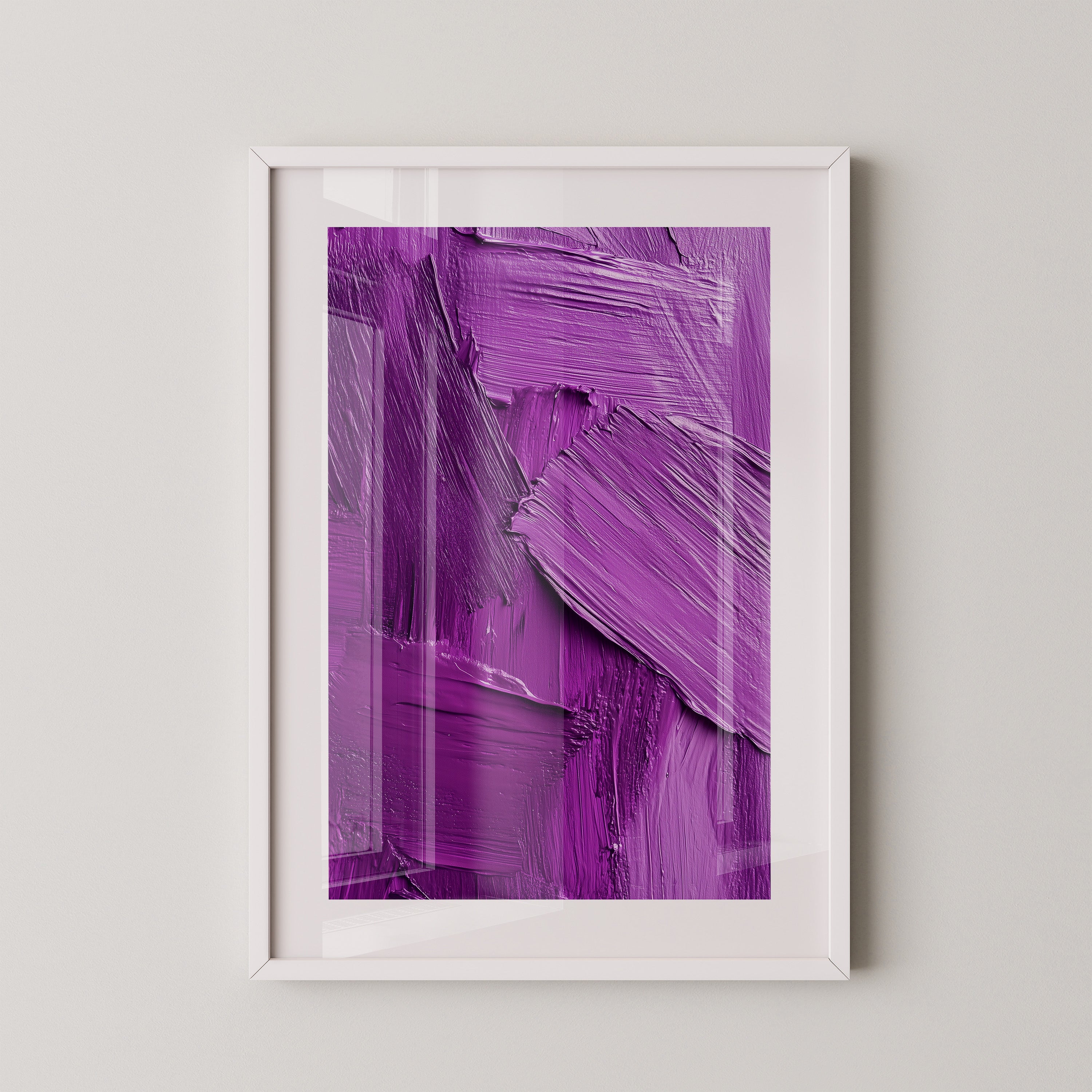 Lila Pinselstriche Textur