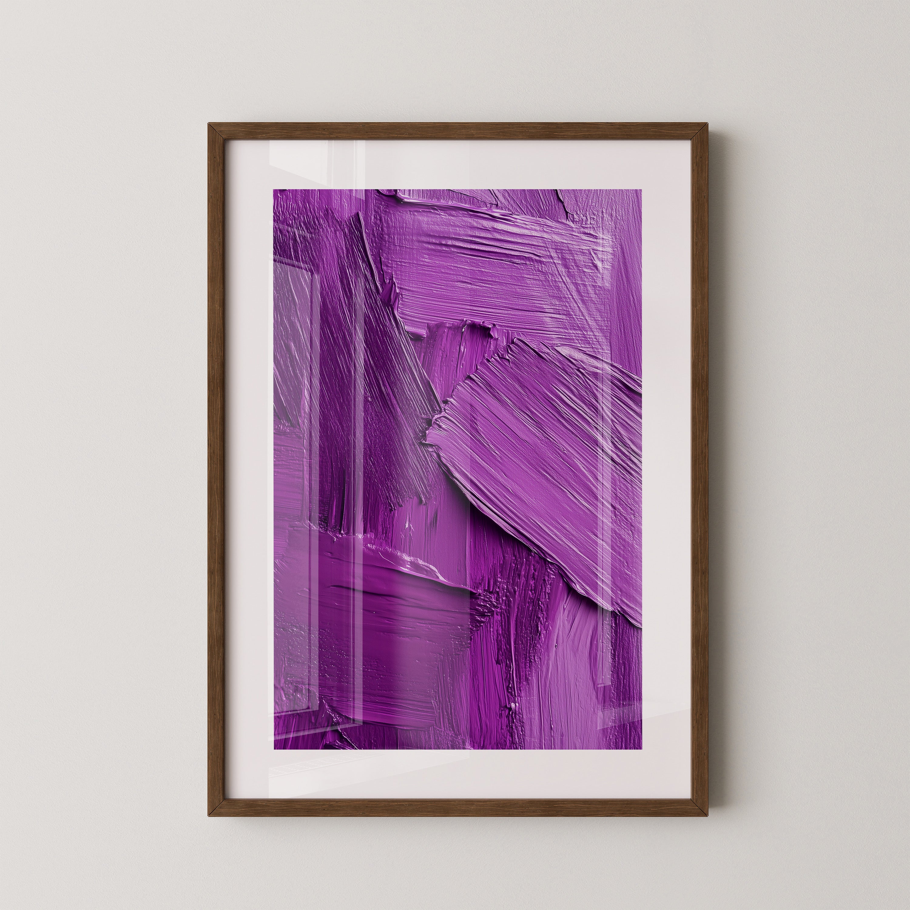 Lila Pinselstriche Textur