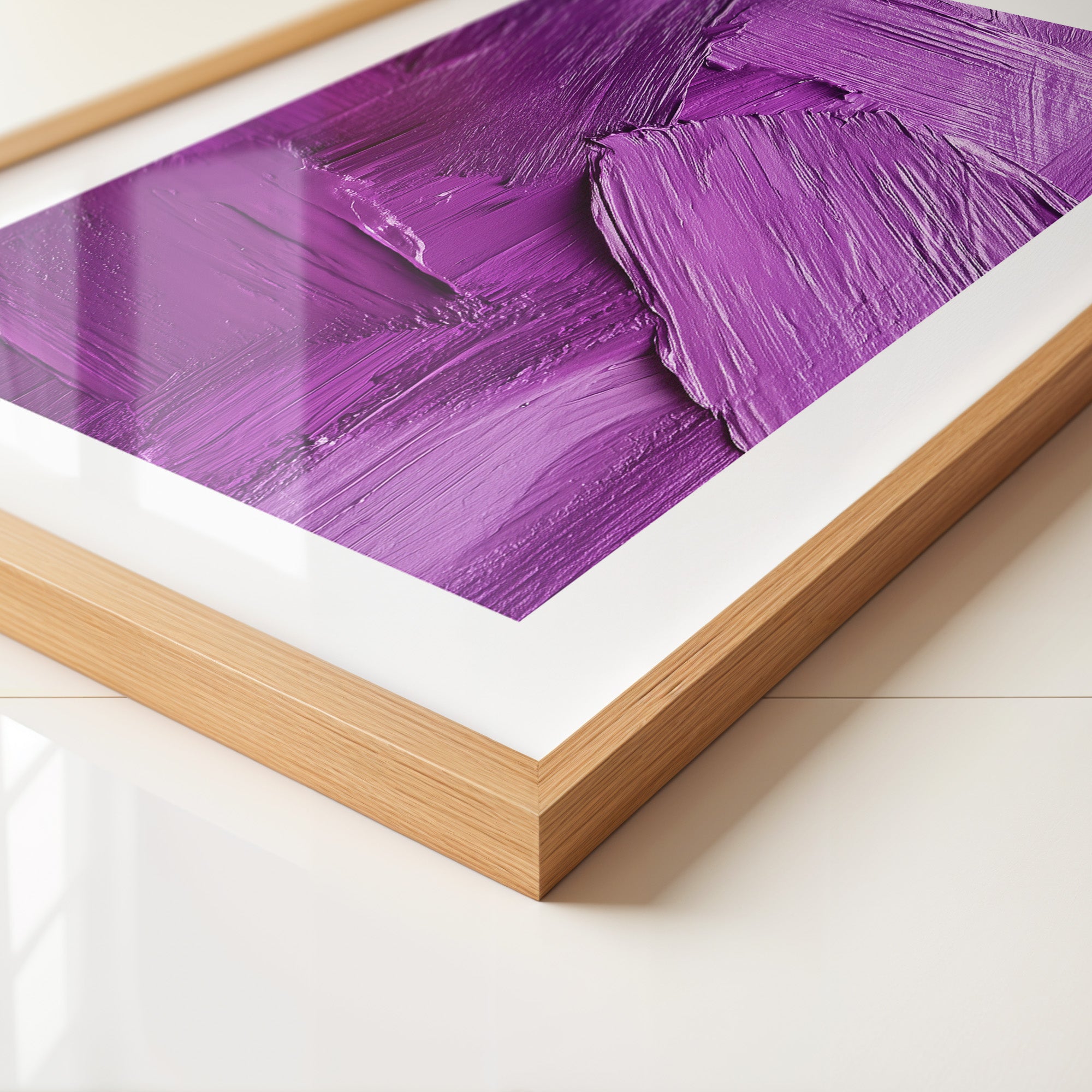 Lila Pinselstriche Textur