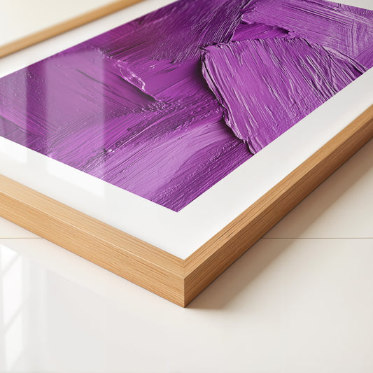 Lila Pinselstriche Textur